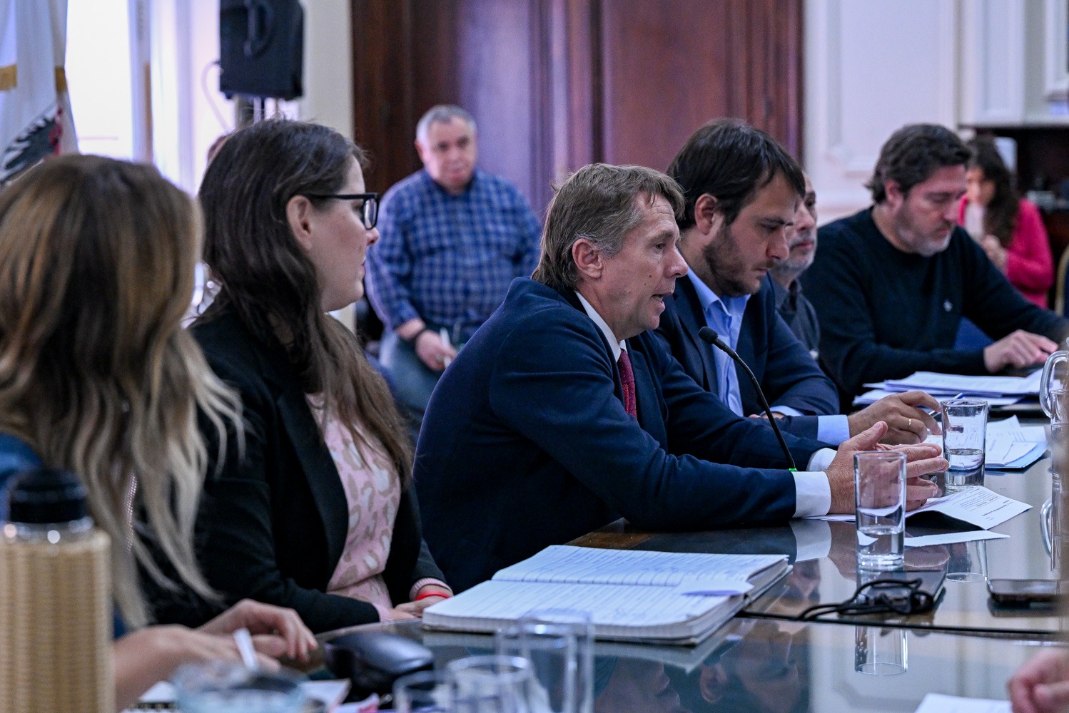 Gabino Tapia y Martín Ocampo expusieron en la Legislatura