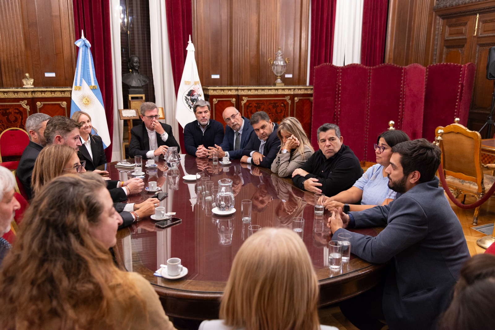 La Legislatura realizó un encuentro por la memoria del Papa Francisco