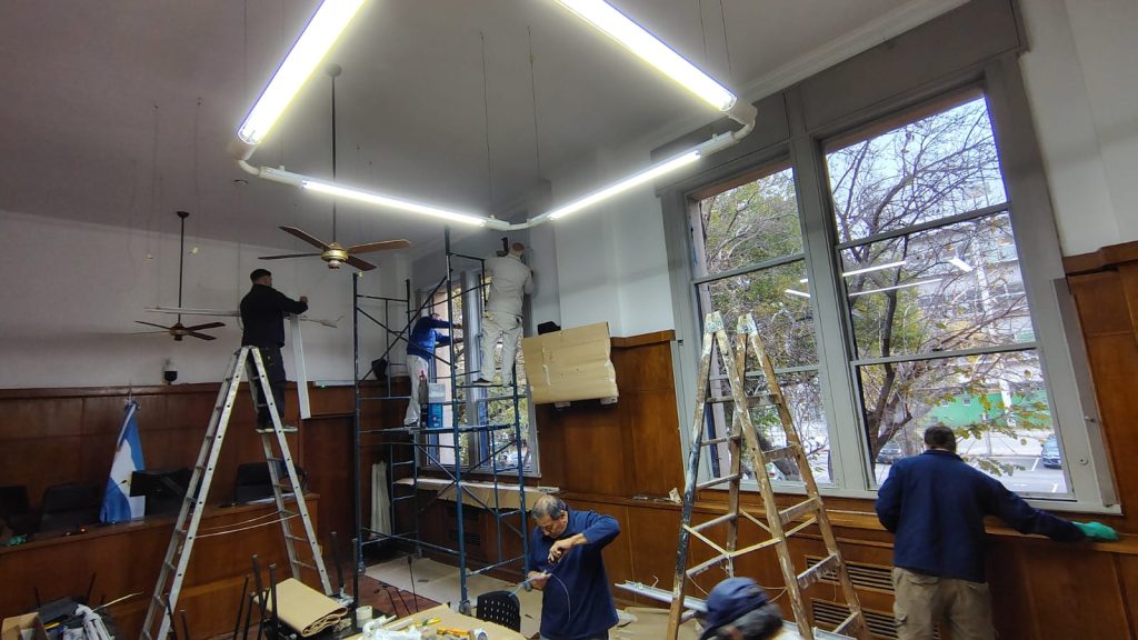 Consejo de la Magistratura: obras en Comodoro Py