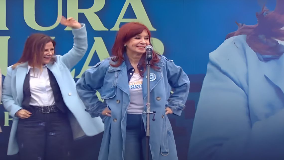 Cristina reapareció el 25M y fue durísima con el Gobierno de Milei