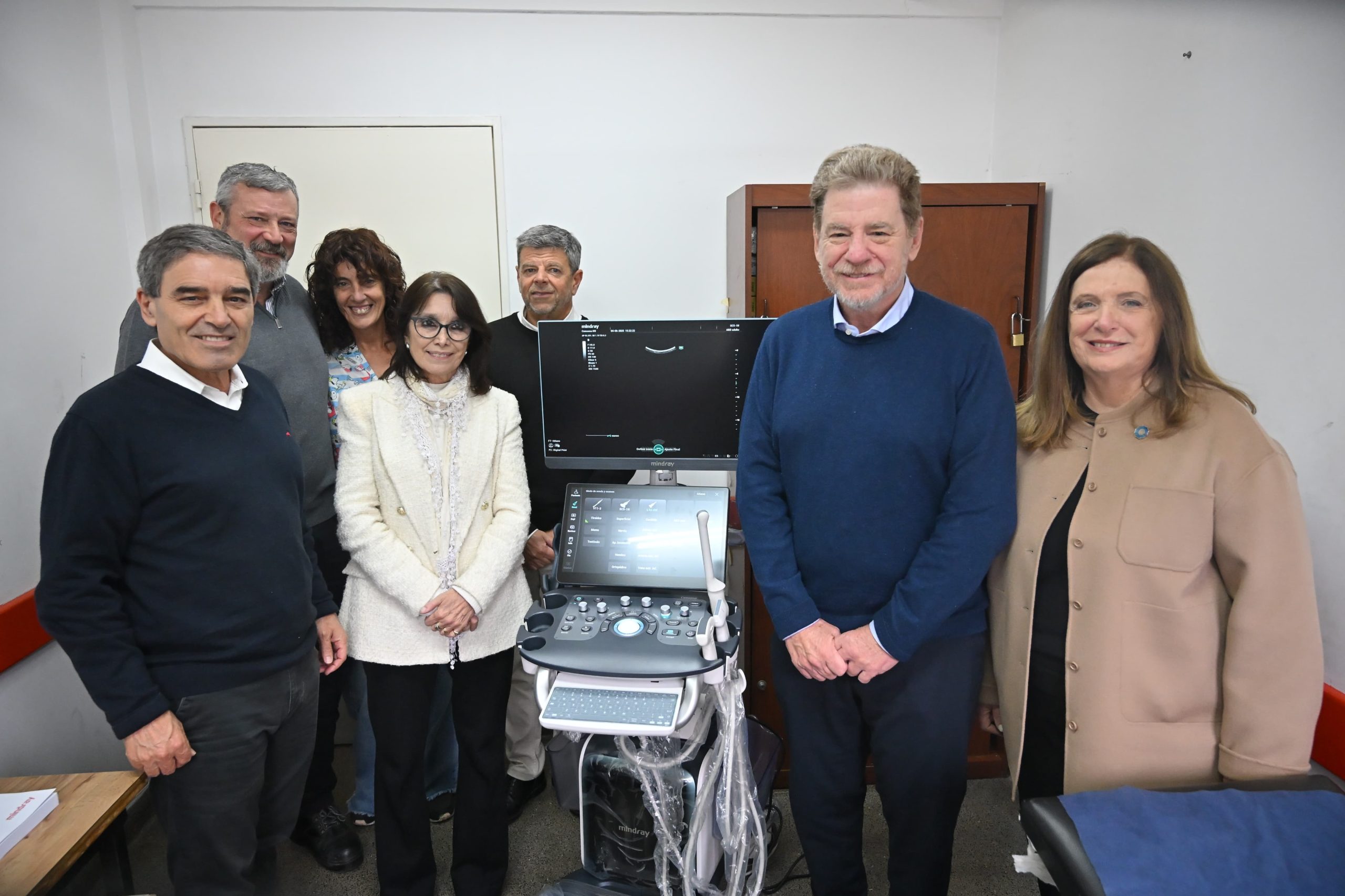 Nuevo ecógrafo para el CeSAC 5 de Lugano