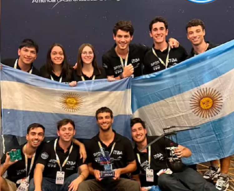 Jóvenes argentinos conquistaron el certamen aeroespacial de la NASA