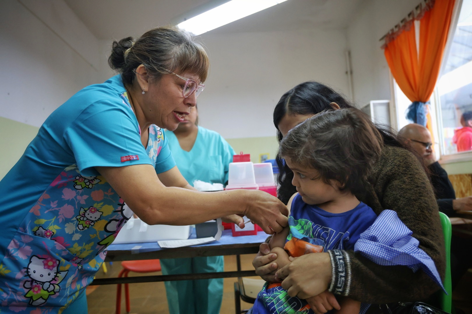El Gobierno porteño refuerza la vacunación por el brote de sarampión