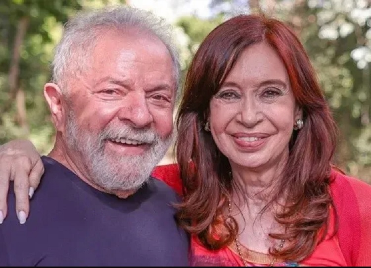 Lula refuerza su respaldo a Cristina y la visitará en julio