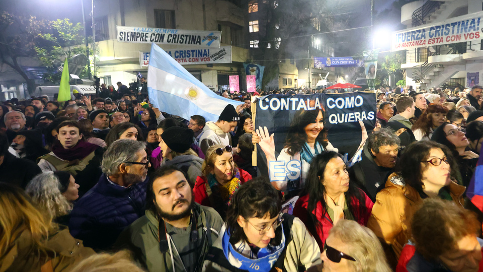 Acto en Parque Lezama y mensaje de CFK: suba del desempleo y críticas a Bullrich