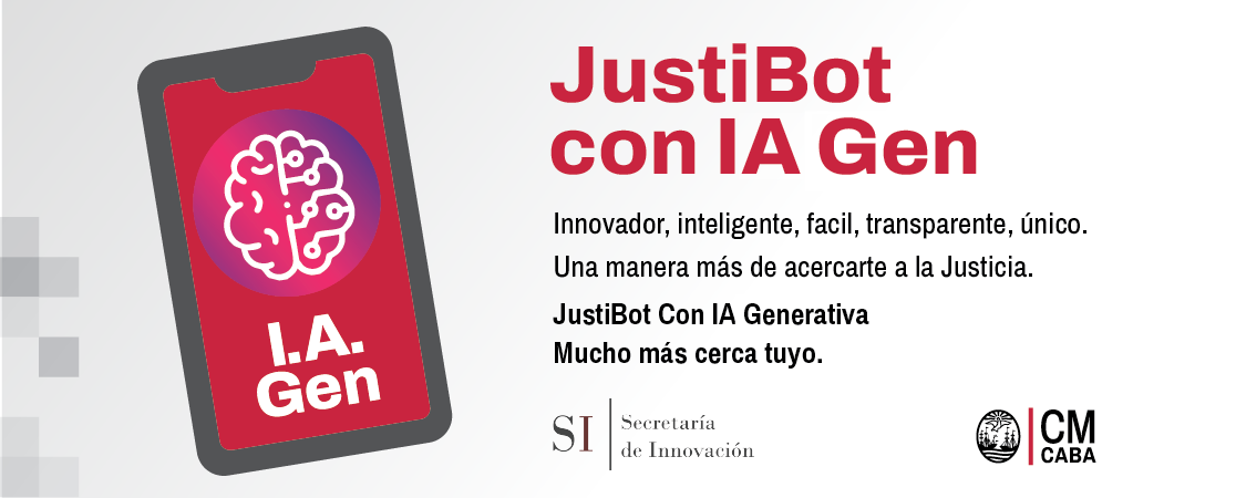 Innovación judicial en CABA: presentaron una nueva versión de Justibot