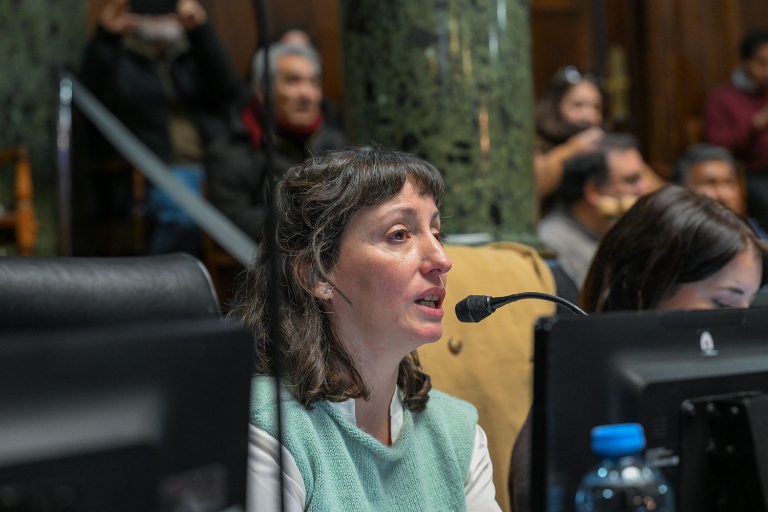 Iañez y Neira celebraron aprobado en la Legislatura y mandaron un mensaje al Pro