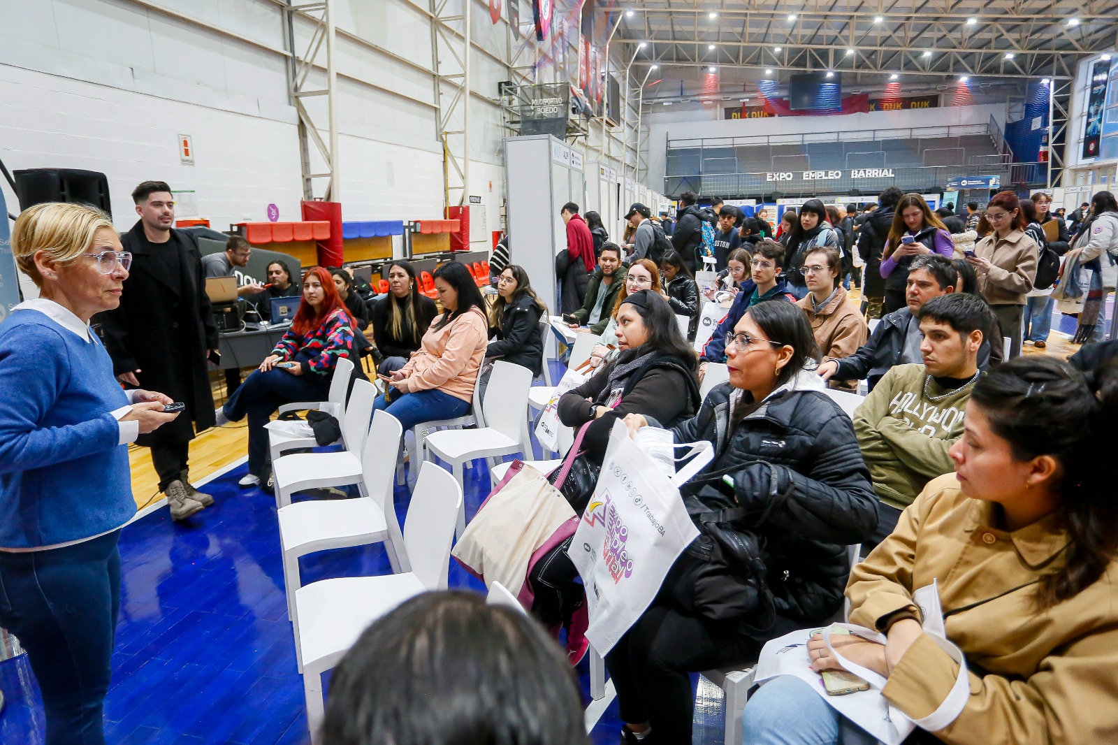 Más de 620 personas participaron de Expo Empleo Barrial