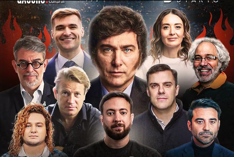 “No apto para zurdos”: Milei se sube al escenario de la Derecha Fest