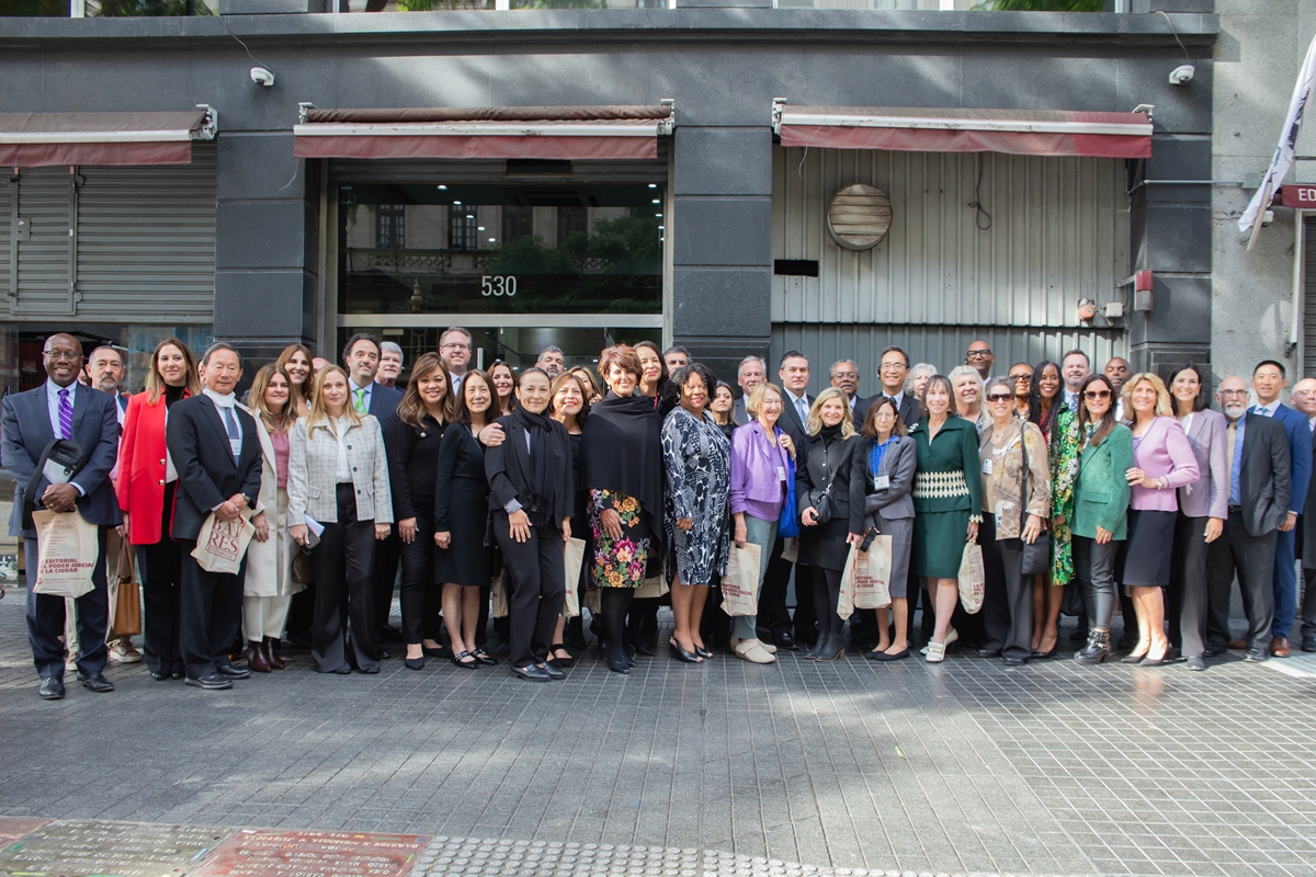 Encuentro con magistrados de California Judges Association 