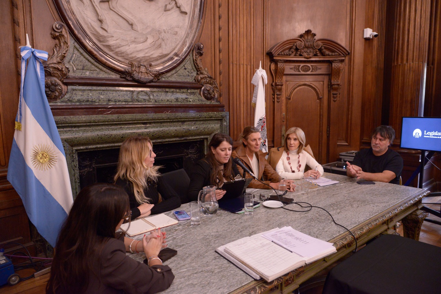 Reunión de la Comisión de Justicia de la Legislatura
