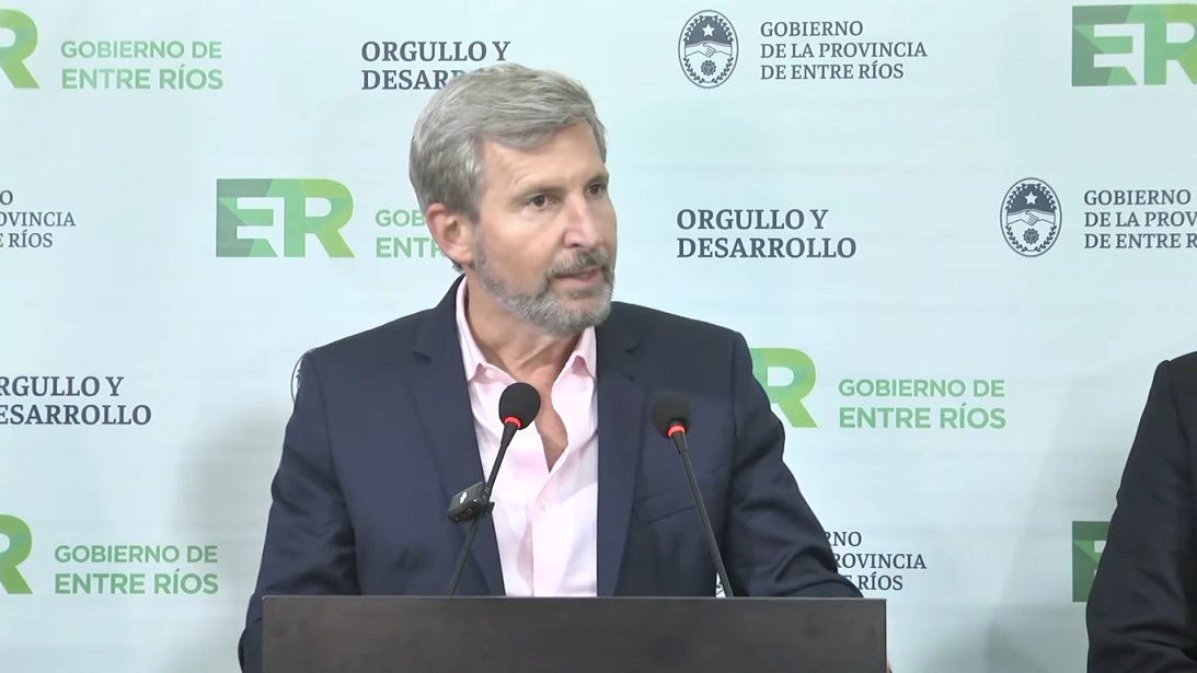 Frigerio sale a la cancha y busca consolidar el voto libertario en Entre Ríos
