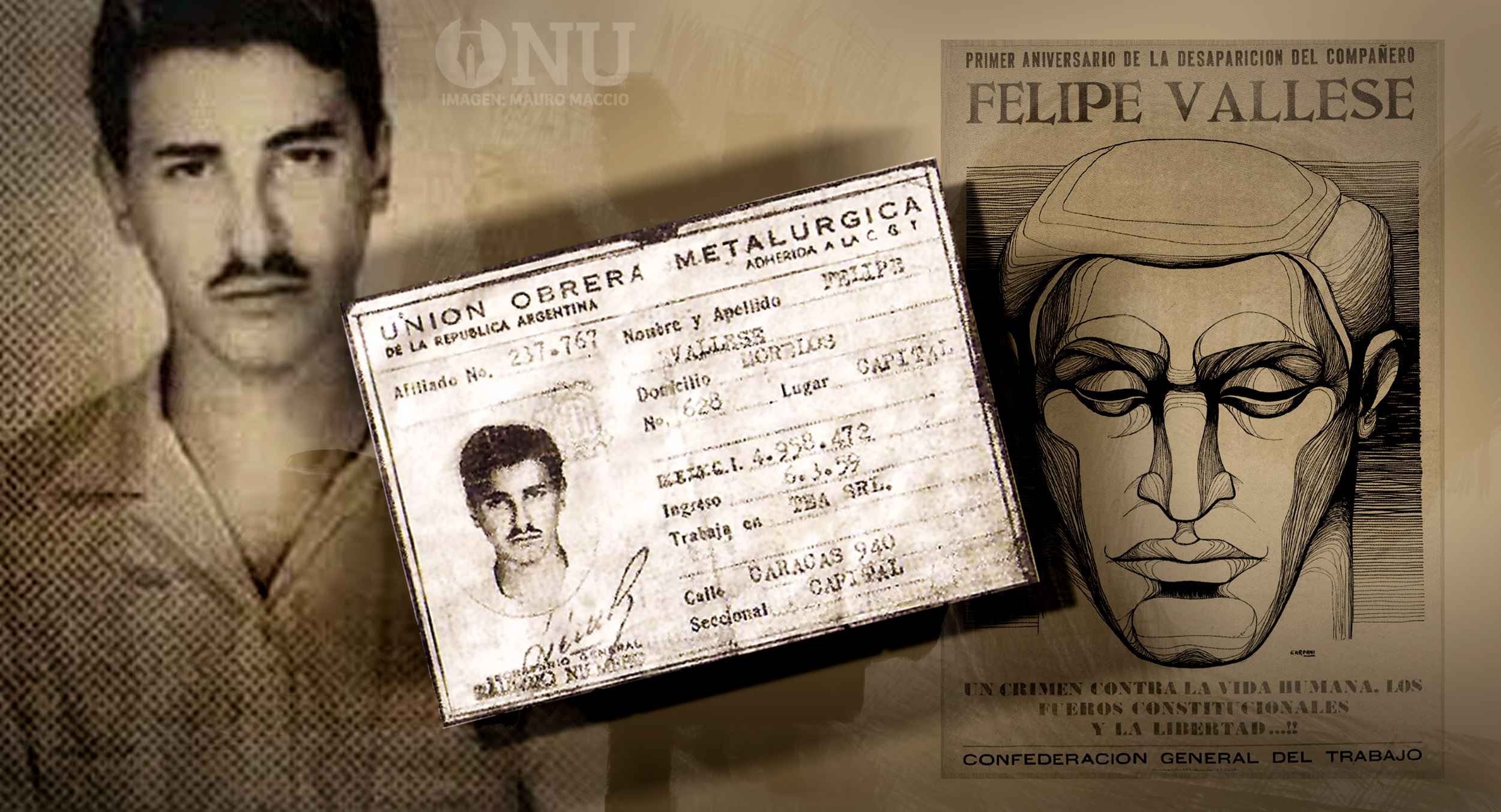 A Felipe Vallese, desaparecido hace 63 años, nunca se le hizo justicia