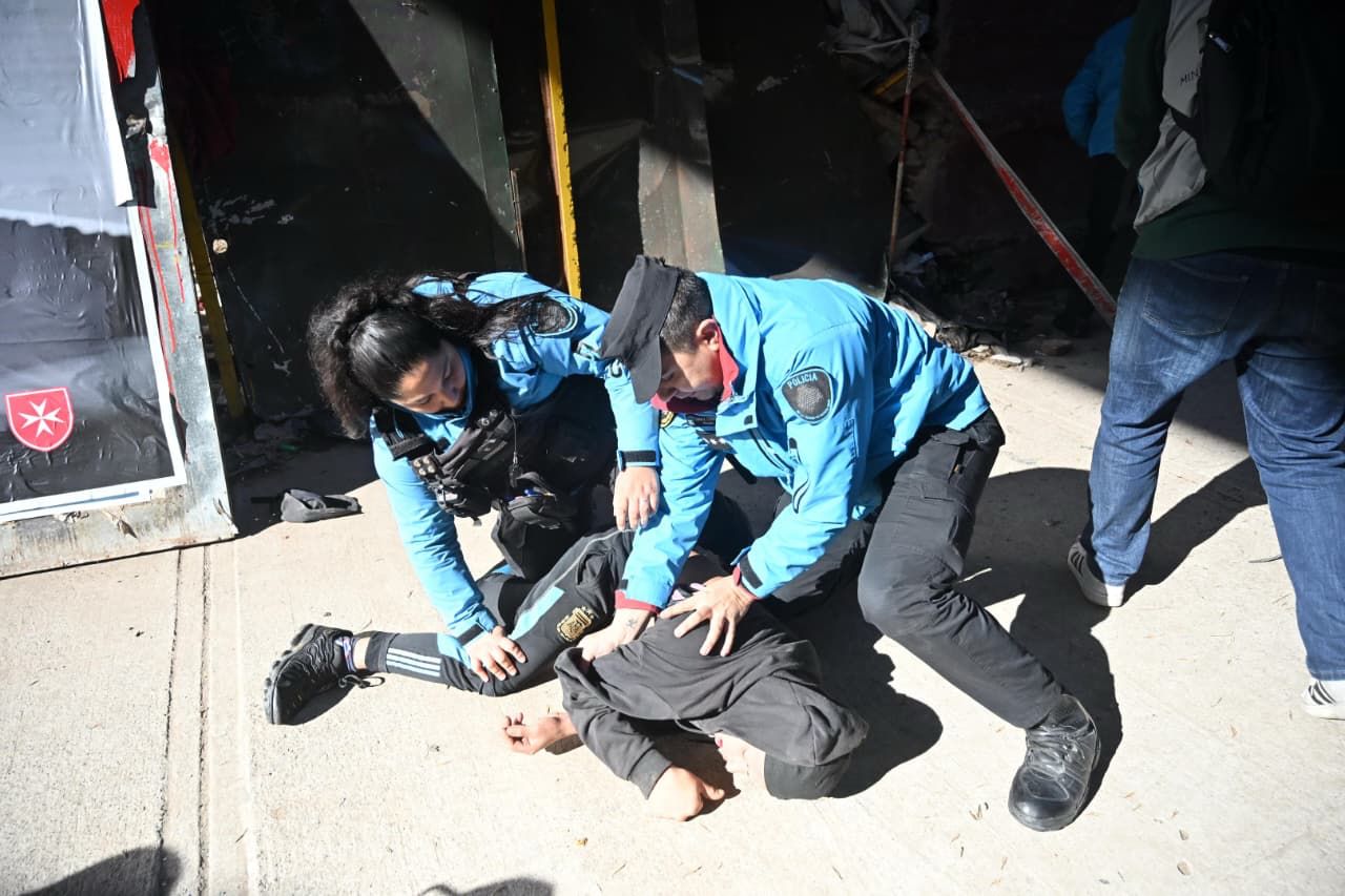 Detenidos en Villa Crespo en el operativo del GCBA para recuperar un inmueble