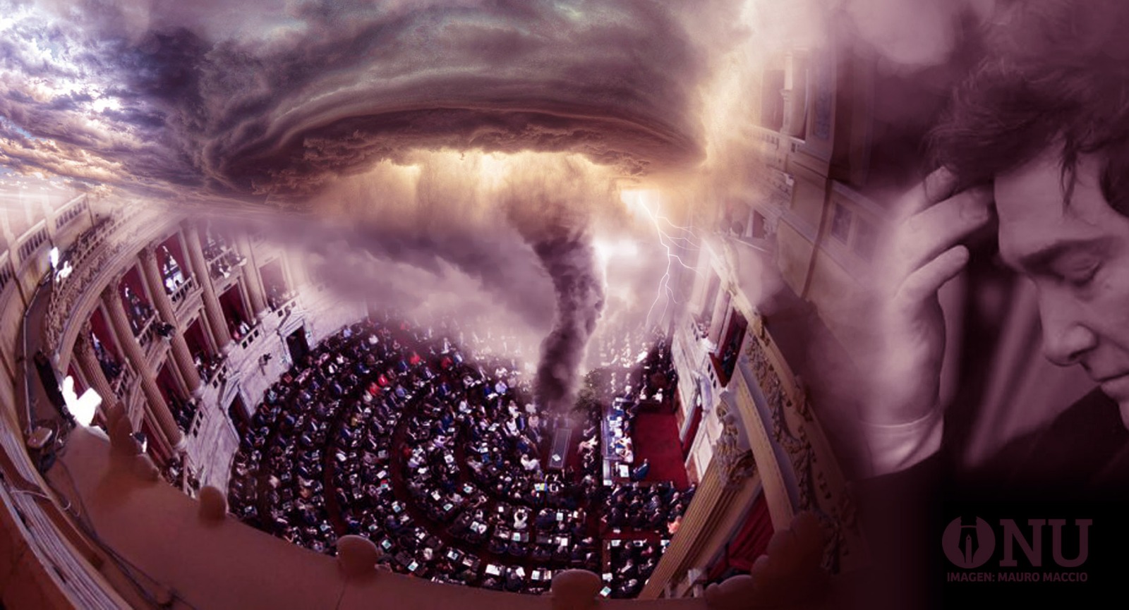 La tormenta perfecta avanza de Plaza de Mayo al Congreso Nacional