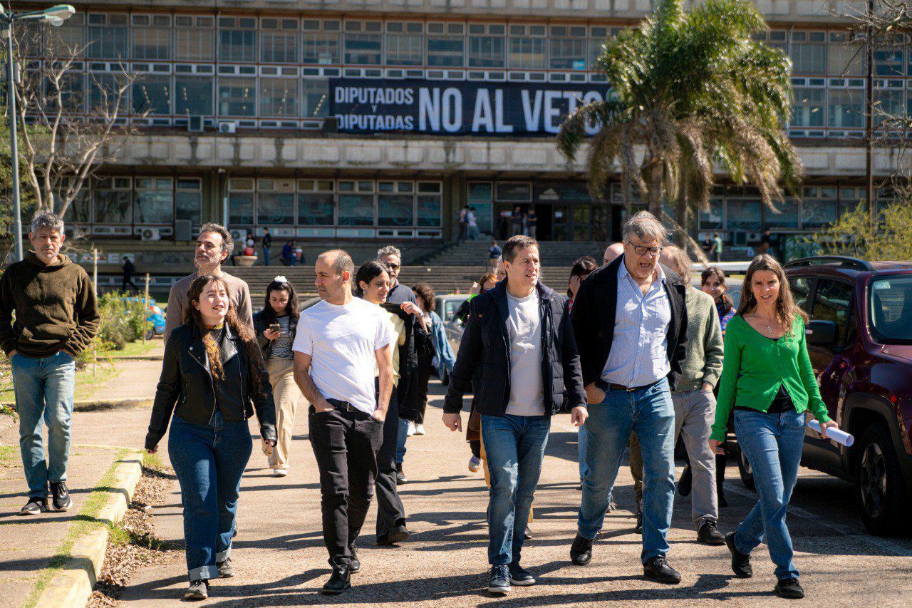 Fuerza Patria en la UBA: crítica al veto de Milei y llamado a movilizarse