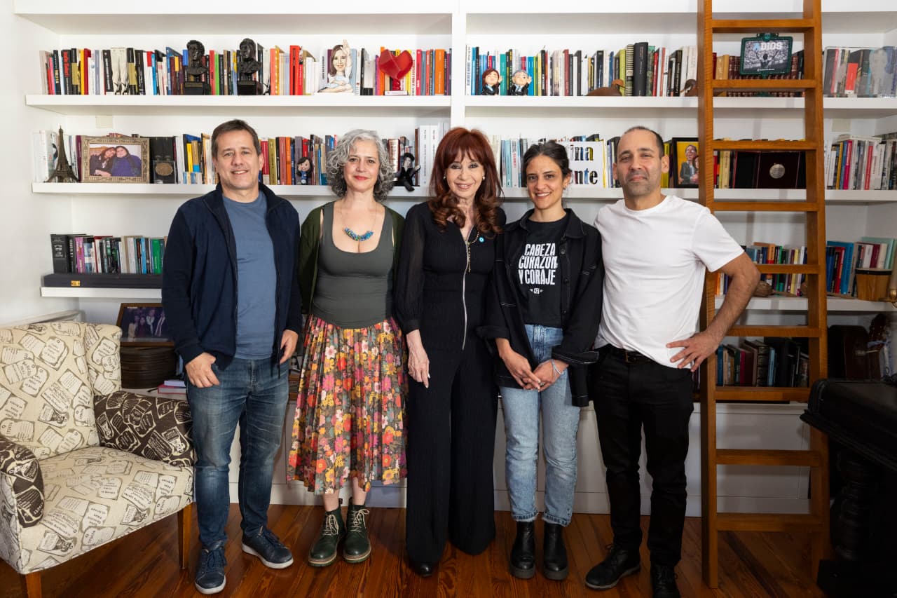 Los candidatos porteños de Fuerza Patria se reunieron con CFK