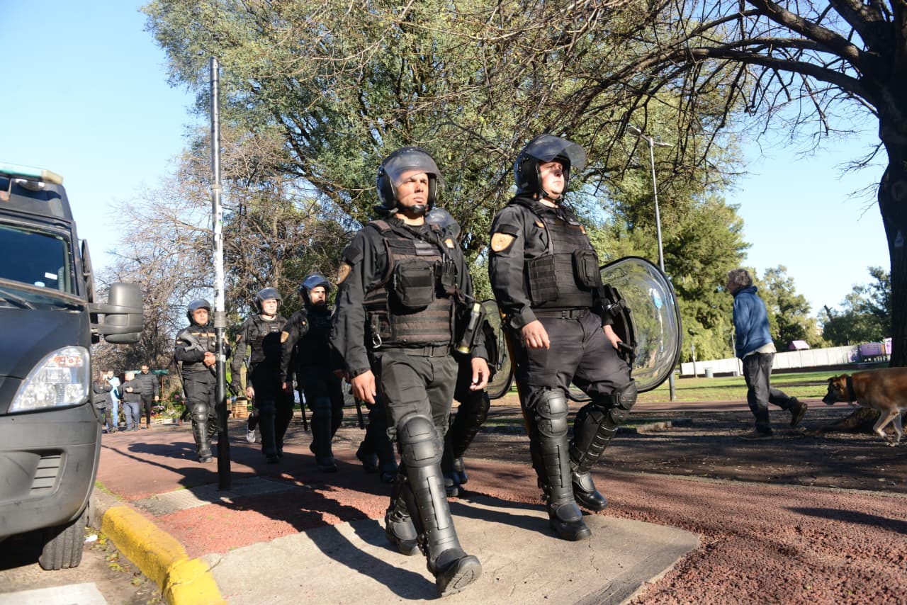 GCBA desalojó a los manteros del Parque Saavedra