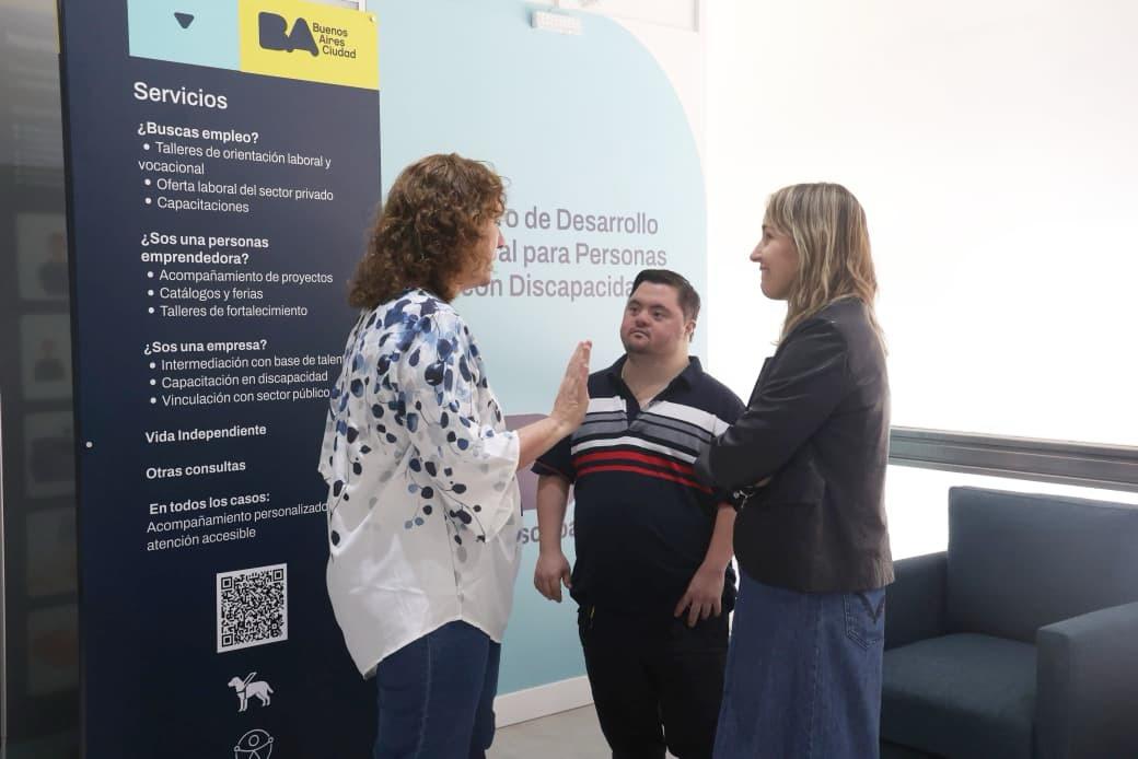 GCBA abre el primer Centro de Desarrollo Laboral para Personas con Discapacidad