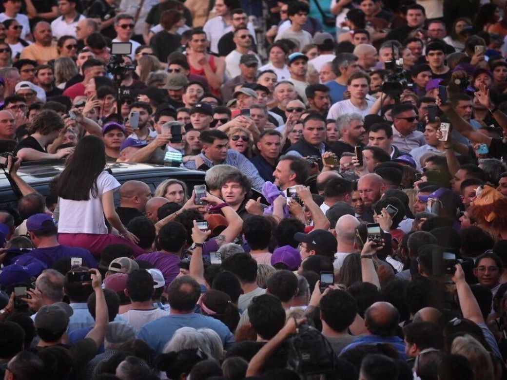 Milei reconoció: "Tengo en claro que estamos en un momento difícil"