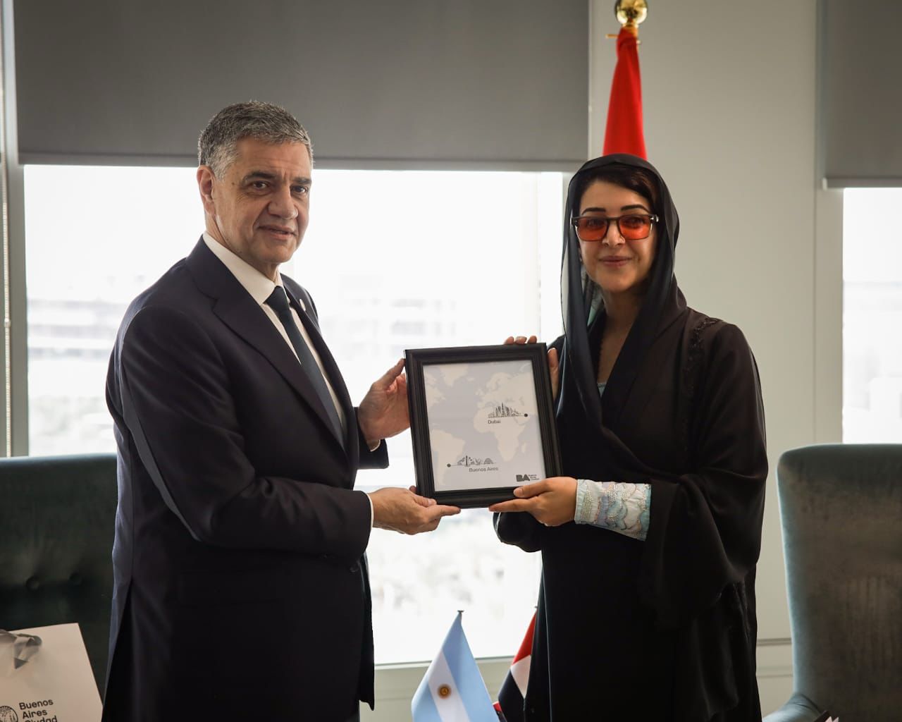 Jorge Macri busca capital global para CABA: presentó proyectos en Abu Dabi