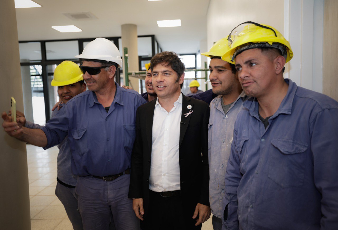 Kicillof: "No cambio a los trabajadores por el abrazo de Trump"