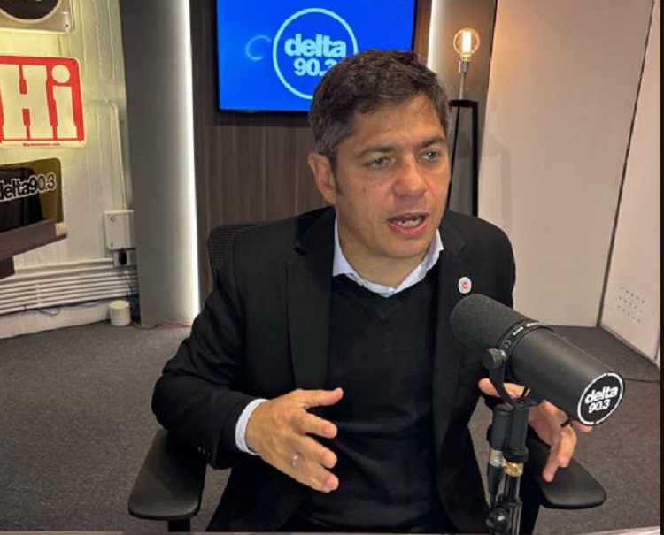 Kicillof duro contra Milei: "Es un cínico que vive en otra realidad"