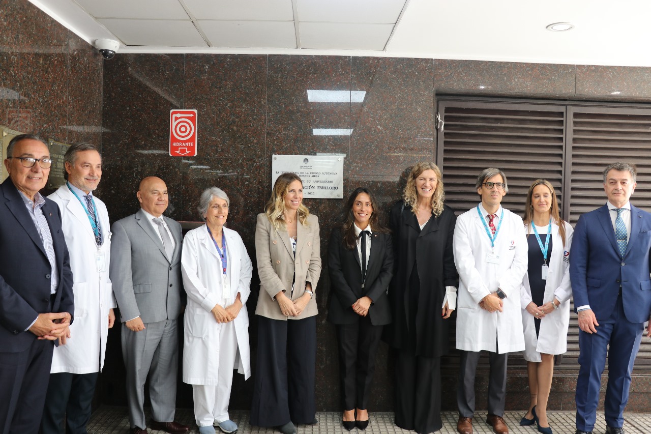 Reconocimiento de la Legislatura a la Fundación Favaloro