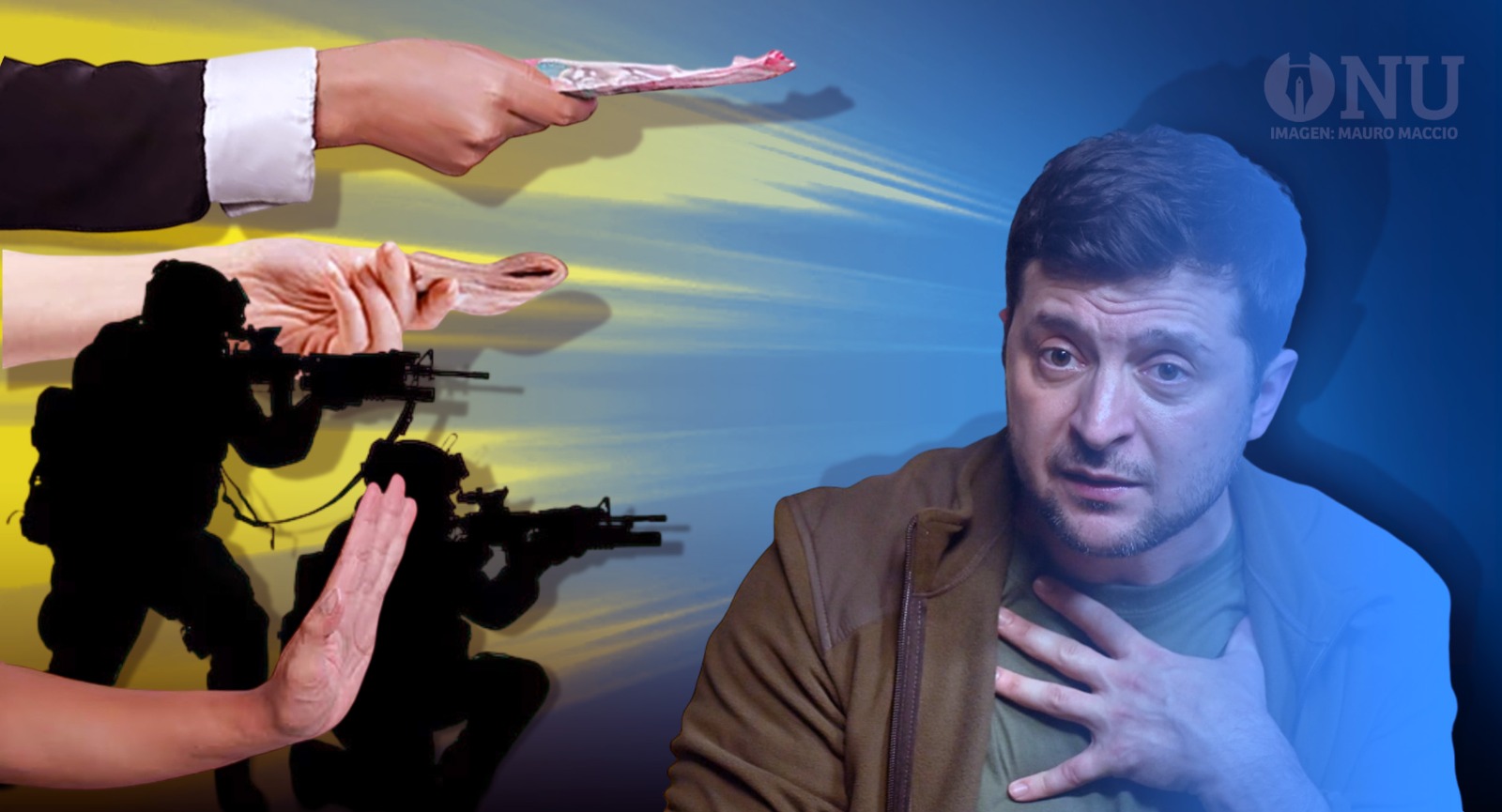 Zelensky quedó rodeado por la corrupción y en el frente de batalla