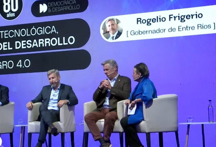 Frigerio reivindica al agro como motor del país: “El campo es la locomotora”