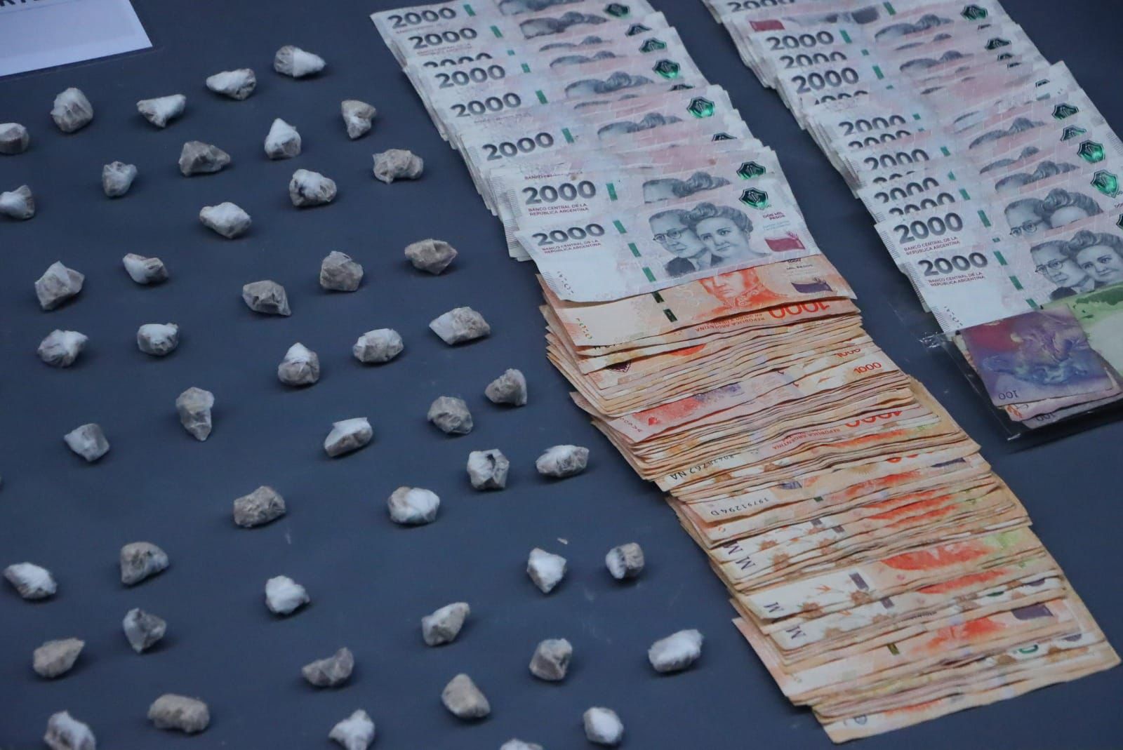 La Policía de la Ciudad secuestró más de 1.700 dosis de droga 