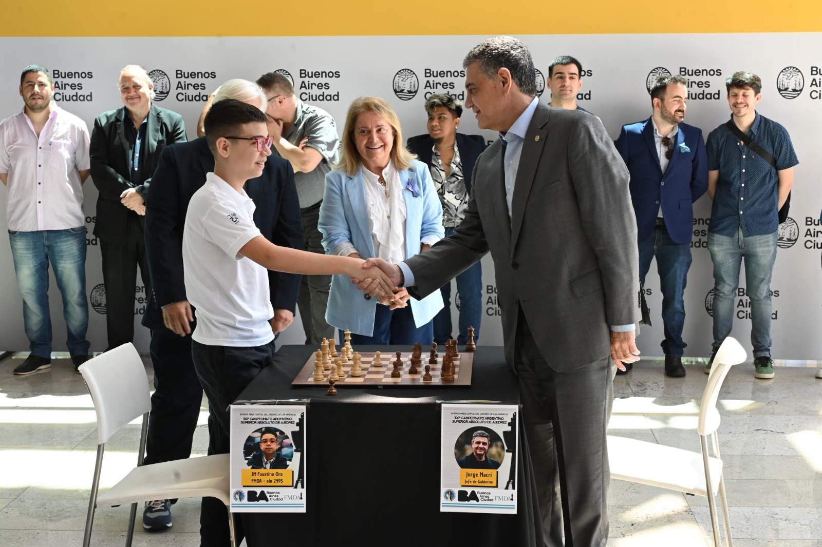 Los mejores ajedrecistas juegan final en sede del GCBA