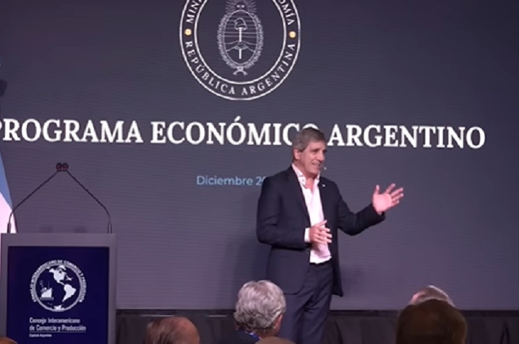 Tensión en el Cicyp: Caputo discutió con Rocca y generó reacciones