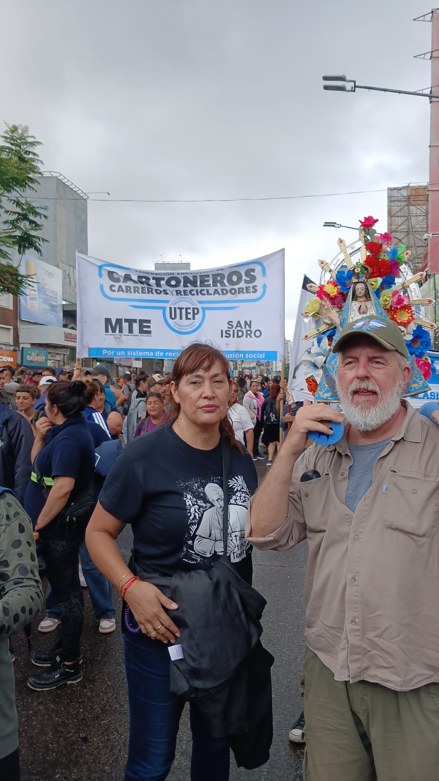 "Gringo" Castro: "Es muy importante la unidad de los que luchan"