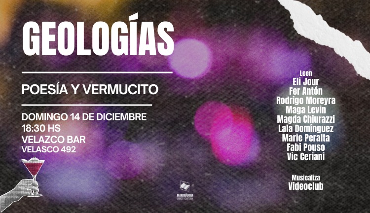 Geologías cierra su año con un encuentro a pura poesía