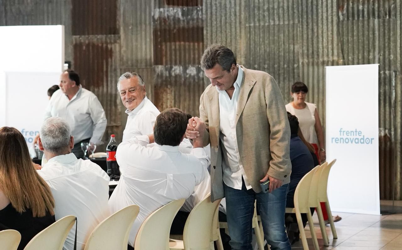 Massa reunió al Frente Renovador en Las Heras