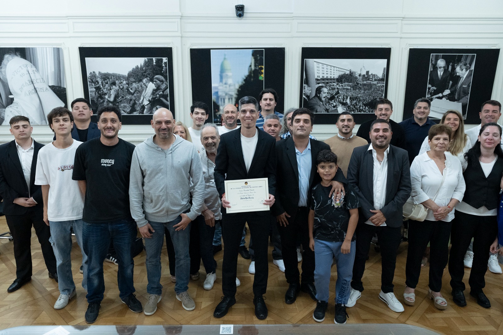 La Legislatura declaró Personalidad Destacada a Matías Raúl Lucuix