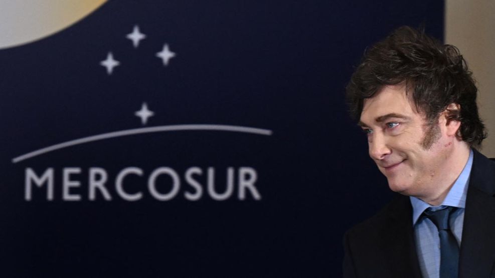 Javier Milei criticó con dureza al Mercosur
